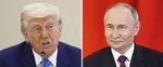 Na kombosnímke americký prezident Donald Trump (vľavo) a vpravo ruský prezident Vladimir Putin