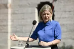 Švédska premiérka Magdalena Anderssonov.