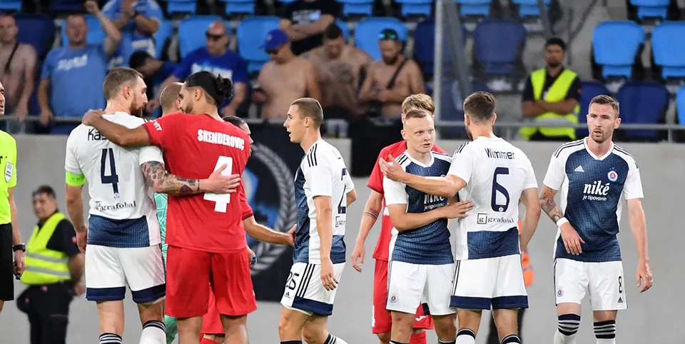 Read more about the article Slovan zvíťazil v Luxembursku vďaka dvom penaltám Weissa: V ďalšom kole Belasí narazia na známeho súpera!