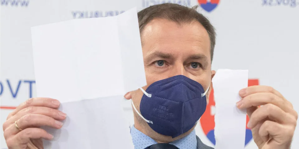 Read more about the article Ale, ale, pán minister, pozor na tie čísla! Matovič spravil tri lapsusy na jednej tlačovke!