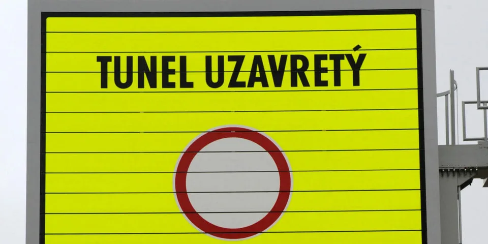 Read more about the article Tunel Bôrik bude krátkodobo uzavretý