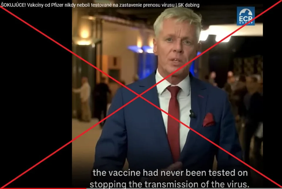 Read more about the article VIDEO Polícia tvrdí, že europoslanci zámerne šíria dezinformácie o vakcínach!