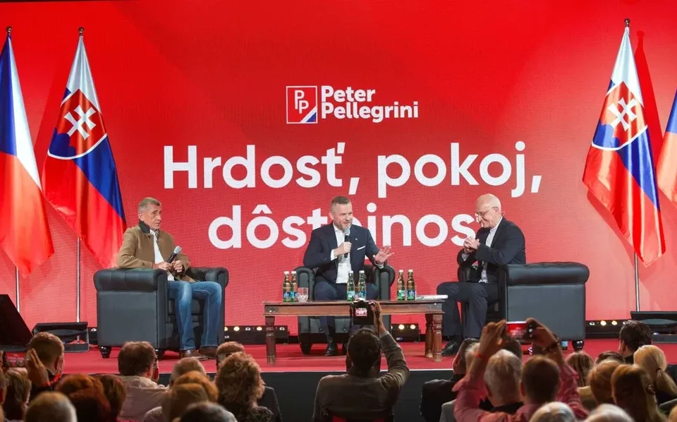 You are currently viewing Babiš prišiel na Slovensko a pred druhým kolom opäť podporil Pellegriniho