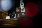 Hovorca Talibanu Zabihulláh Mudžáhid.