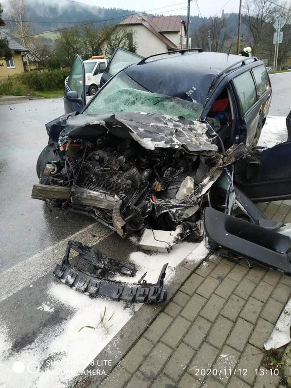 Read more about the article Hasiči zasahujú pri dopravnej nehode v obci Zborov