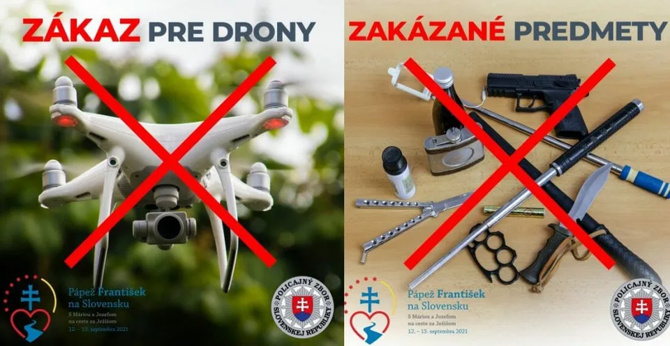 Read more about the article VIDEO Na toto zabudnite! Polícia vydala odporúčania k pápežovej návšteve