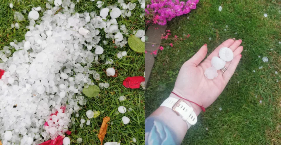 Read more about the article FOTO Obrie krúpy a magické nebo! Takto ľudia zachytili supercelárnu búrku na Slovensku