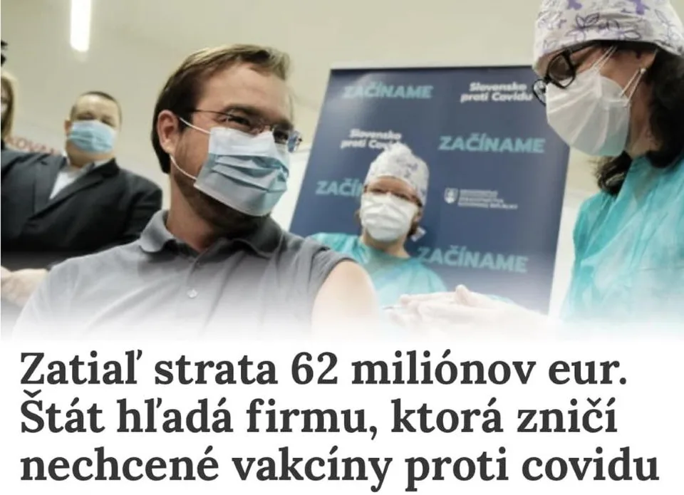Read more about the article Škody na covid vakcínach sú zatiaľ „iba“ za 62 miliónov, vyčíta Matovičovým vládam Taraba