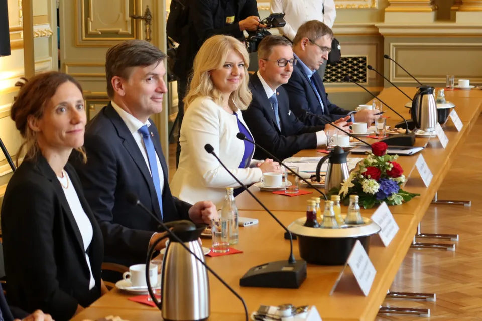 Read more about the article Čaputová rokovala so zástupcami krajinskej vlády Saska-Anhaltska