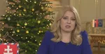 Zuzana Čaputová počas novoročného príhovoru.