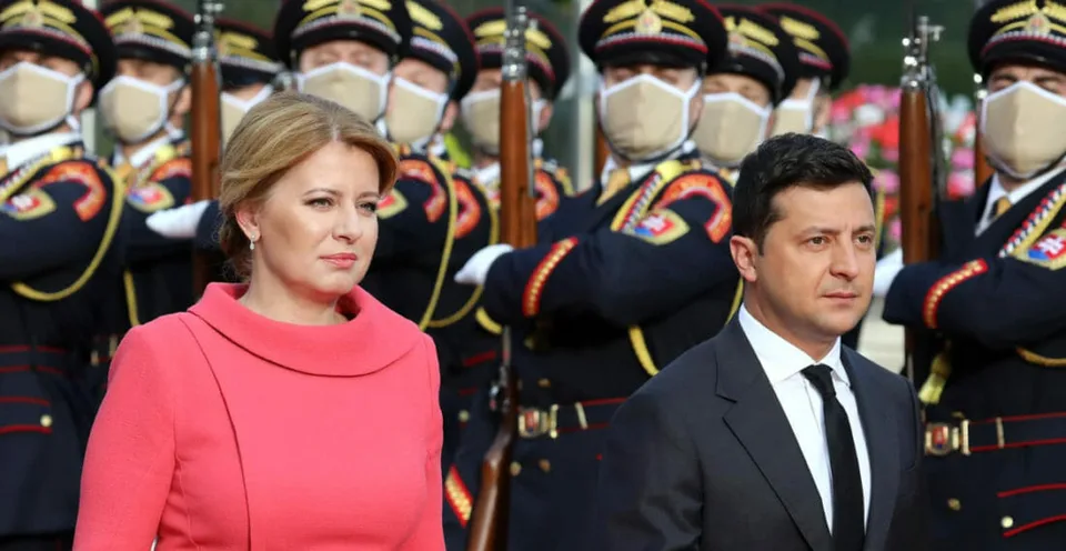 Read more about the article Zelenskyj hovoril s Čaputovou: Poďakoval sa za podporu proti ruskej agresii