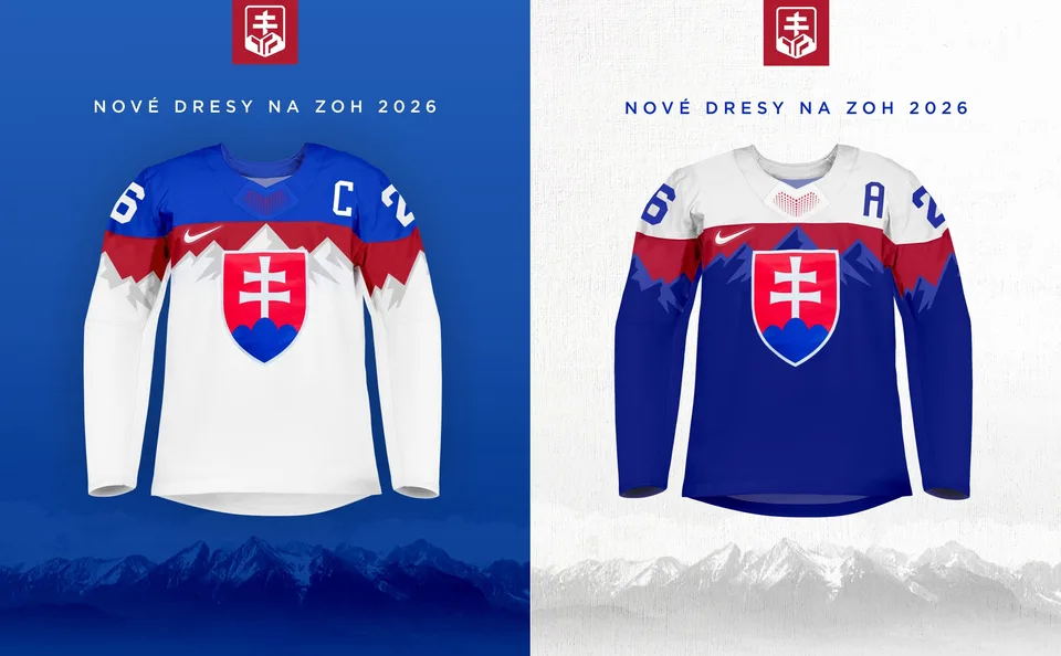 Read more about the article Slovenské dresy najkrajšie na ZOH 2026. Američania ocenili detail Tatier aj moderný dizajn