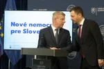 Eduard Heger (OĽaNO) a vľavo Vladimír Lengvarský (nominant OĽaNO).