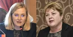 Na kombosnímke zľava koaličné poslankyne Vladimíra Marcinková (SaS) a Monika Kavecká (OĽANO).