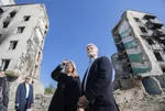 Zuzana Čaputová a Petr Pavel 28. mája na návšteve Ukrajiny.