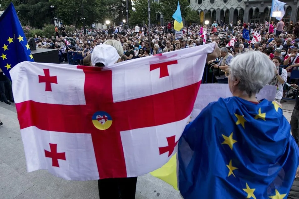Read more about the article Výčitky Európskej únii? V Gruzínsku protestovali nahnevaní občania!