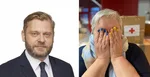 Na kombosnímke zľava Juraj Krúpa a Monika Kozelová (obaja OĽANO).