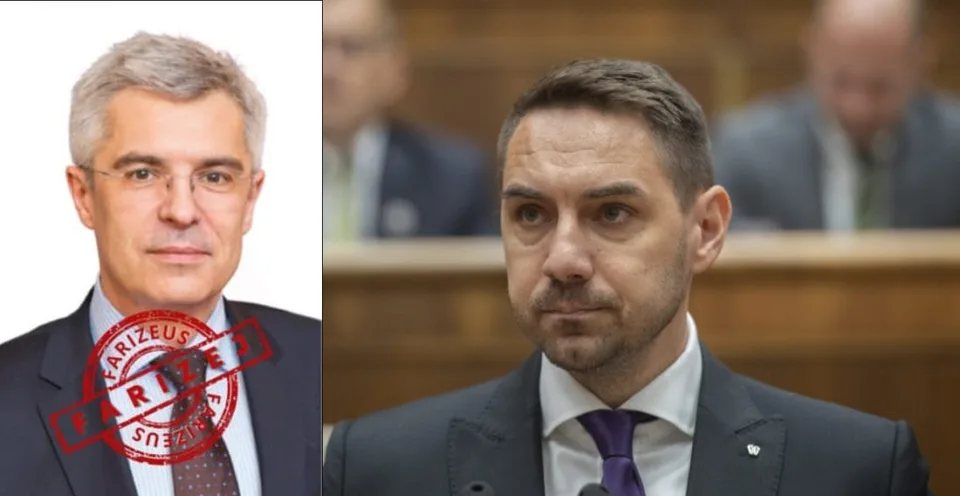 Read more about the article Slovenská vlajka v Korčokových rukách je ako Biblia v rukách čerta, píše György Gyimesi