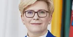 Litva predĺži núdzový stav. Litovská premiérka Ingrida Šimonyté.