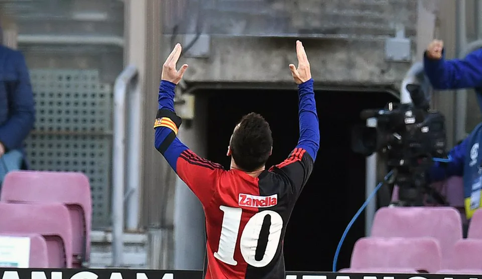 Read more about the article FC Barcelona rozstrieľala Osasunu, Messi venoval gól Maradonovi