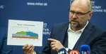 minister hospodárstva SR a prvý podpredseda vlády pre ekonomiku SR Richard Sulík (SaS) počas tlačovej konferencie k aktuálnej situácii s plynom na Slovensku v Bratislave 12. júla 2022.