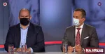 Peter Pčolinský a Erik Tomáš v štúdiu TV Joj.