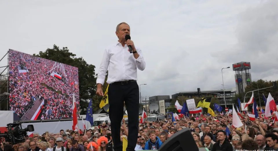 Read more about the article Poľský premiér Tusk pricestoval na Ukrajinu, stretne sa so Zelenským i Šmyhaľom