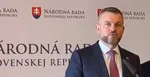 Peter Pellegrini počas tlačovky v NR SR.