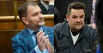 Na kombosnímke zľava Igor Matovič a Marian Kočner.
