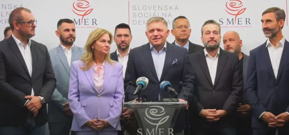 Read more about the article VIDEO Víťaz Fico: Čakáme na telefonát od prezidentky! Dovtedy o zostavení vlády nerokujeme