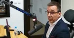 Erik Tomáš (Hlas-SD) v štúdiu RTVS.
