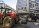 Protestné zhromaždenie farmárov
