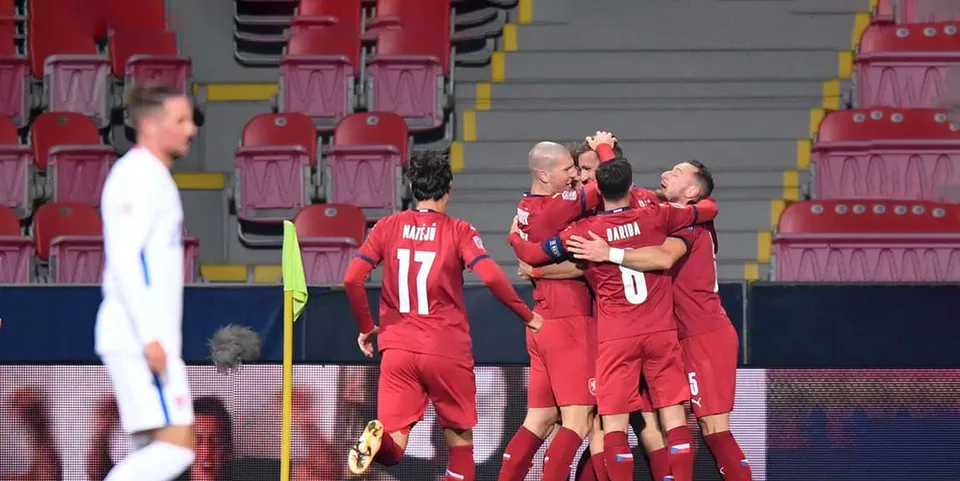 Read more about the article Slovensko prehralo derby s Českom a vypadlo z B skupiny Ligy Národov