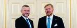 prezident SR Peter Pellegrini a holandský kráľ Viliam-Alexander