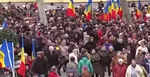 Ľudia v Moldavsku protestujú proti tamojšej prozápadnej vláde.