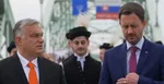 Viktor Orbán a Eduard Heger.