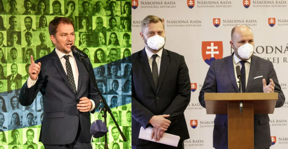 Read more about the article VIDEO Zabudli Naď a Krúpa na „precitnutie“ šéfa? Matovič: USA sú chaos svetovej politiky!