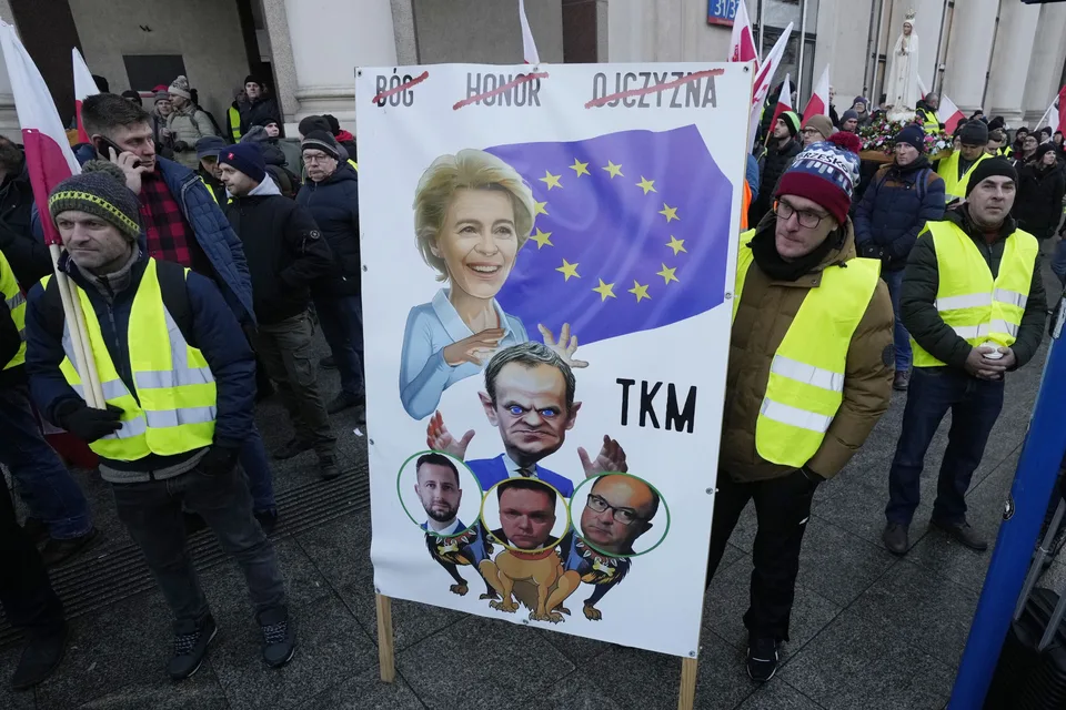 Read more about the article Poľskí roľníci protestovali proti Green Dealu a proti dovozu ukrajinských potravín