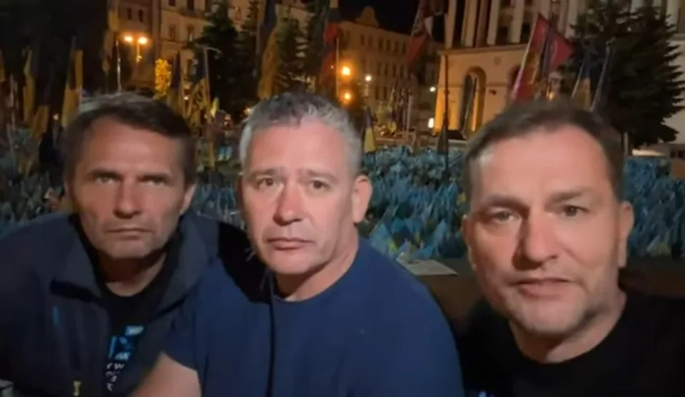 Read more about the article VIDEO Matovičov cirkus na Ukrajine: Putin je vrah a každý, kto ho podporuje, je ním tiež, vyhlásil