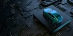 Osobný automobil s inteligentným riadením.