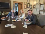Matina Šimkovičová, Peter Kotlár a V. Klaus