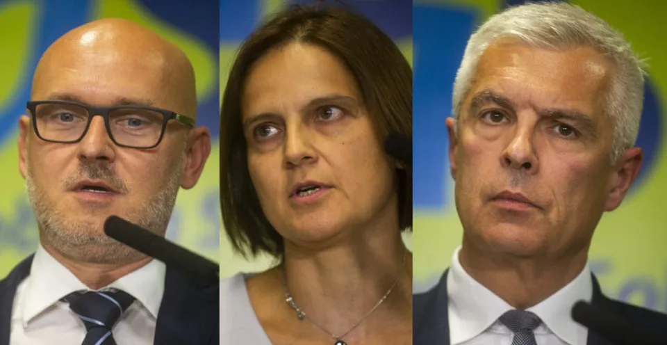 Read more about the article VIDEO Ministri za SaS podali demisiu: Ostáva po nás kus dobrej práce a sme na ňu hrdí!
