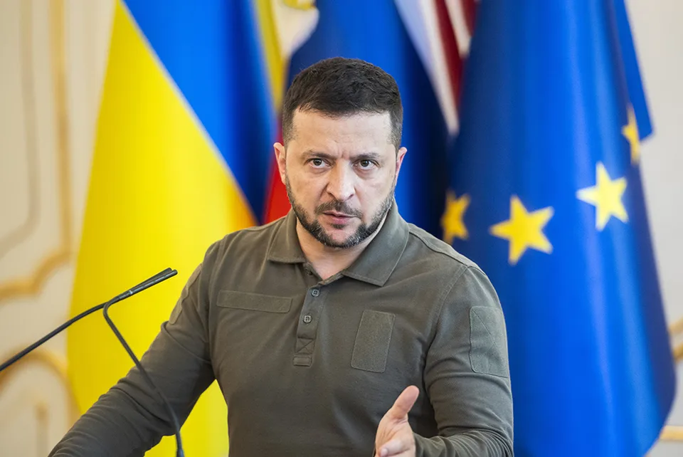 Read more about the article Zelenskyj očakáva, že Ukrajina bude v priebehu mesiacov vyrábať rakety pre Patriot