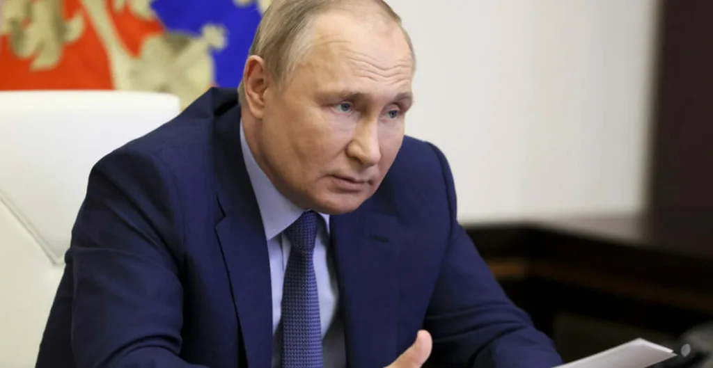 Ruský prezident Vladimir Putin.