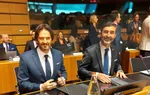 Minister obrany Robert Kaliňák, šéf slovenskej diplomacie Juraj Blanár