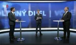 Diskusia va TA3, R. Kaliňák a I. Štefunko