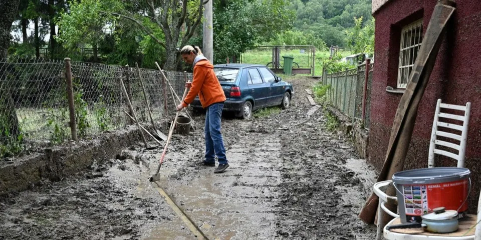 Read more about the article Situácia po povodniach je už pokojná. V Sebechleboch a Beluji spisujú škody