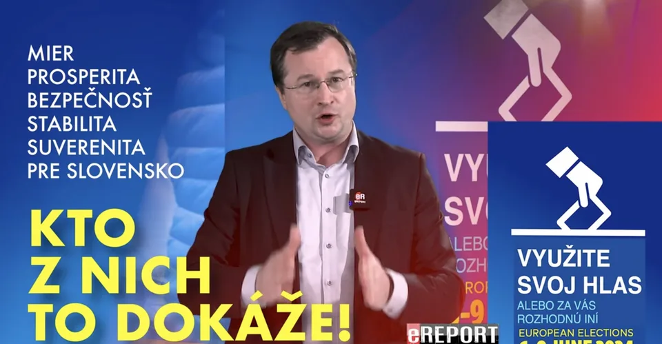 Read more about the article Eurovoľby sa blížia a s nimi prichádza aj nová relácia eReportu
