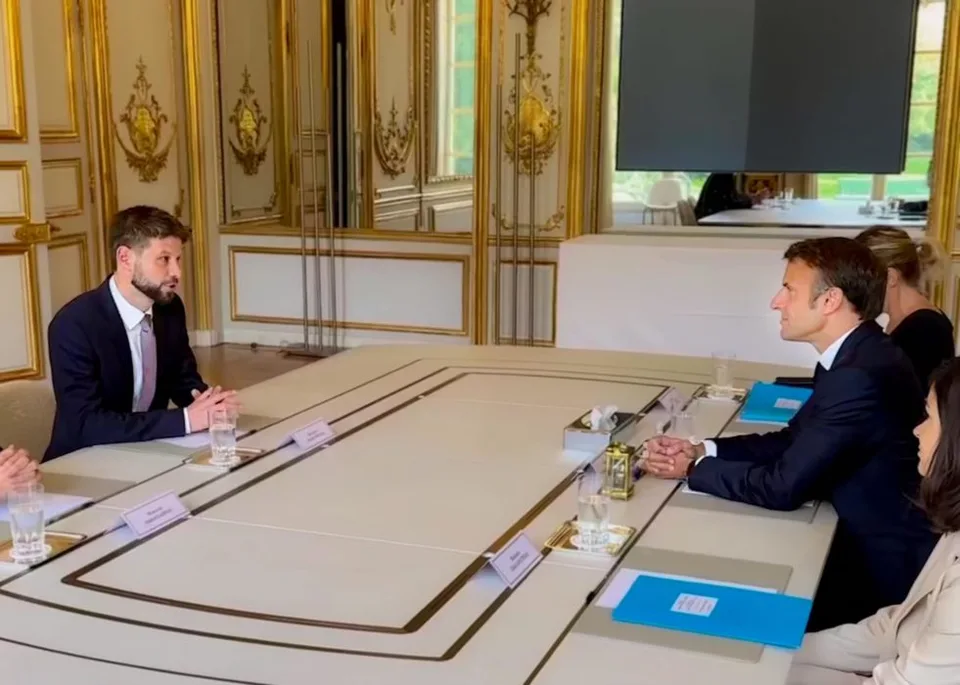Read more about the article Šimečka sa stretol s Macronom: Zhodli sa na potrebe silnej a jednotnej EÚ