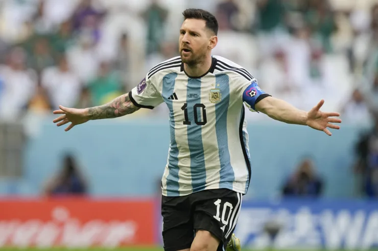 Argentínsky futbalista Lionel Messi.